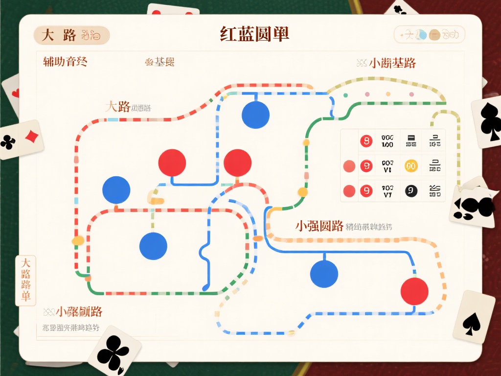揭秘路单密码:深度解析百家乐规律与高手策略 每一种路单都有自己的记录方式和图案逻辑,大路通常被