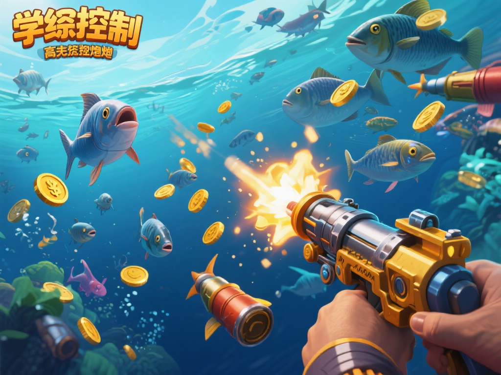 学会控制炮弹消耗
在捕鱼游戏中，通过控制火力的优