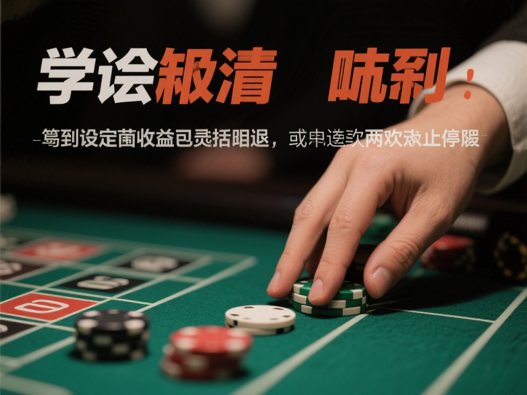 学会止损与止盈：在盈亏范围内设置灵活界限，比如达到