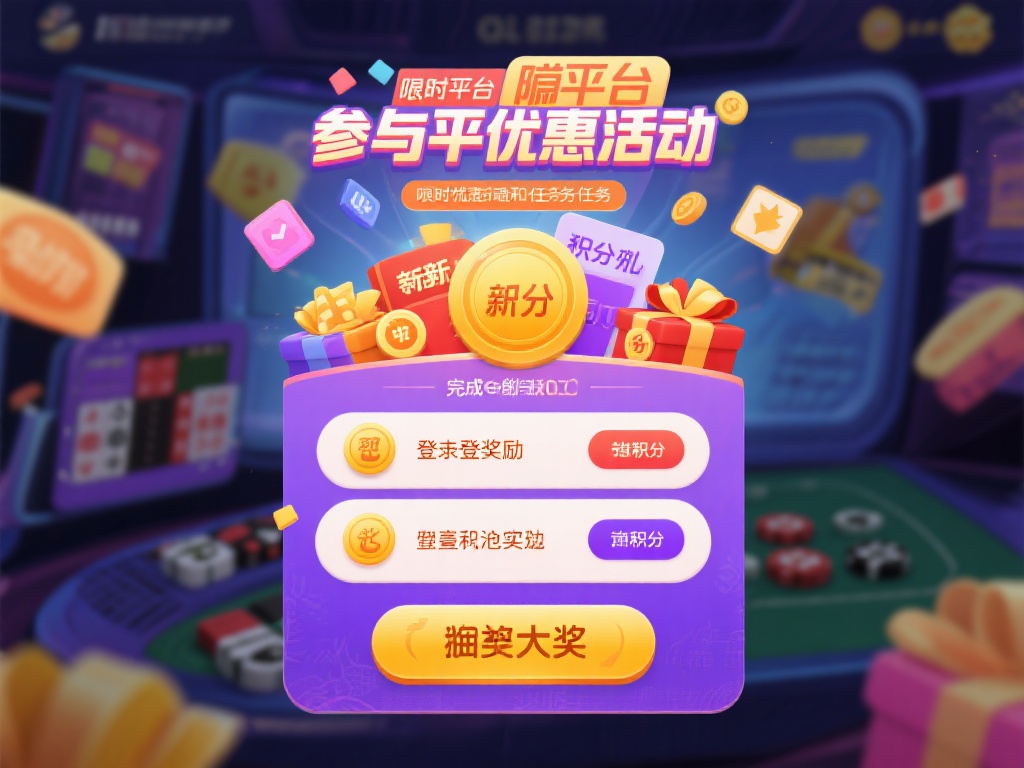 参与平台活动与任务奖励
多数平台提供限时优惠活动