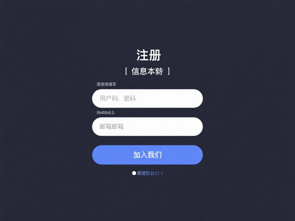 填写基本信息：点击“注册”或“加入我们”按钮，随后