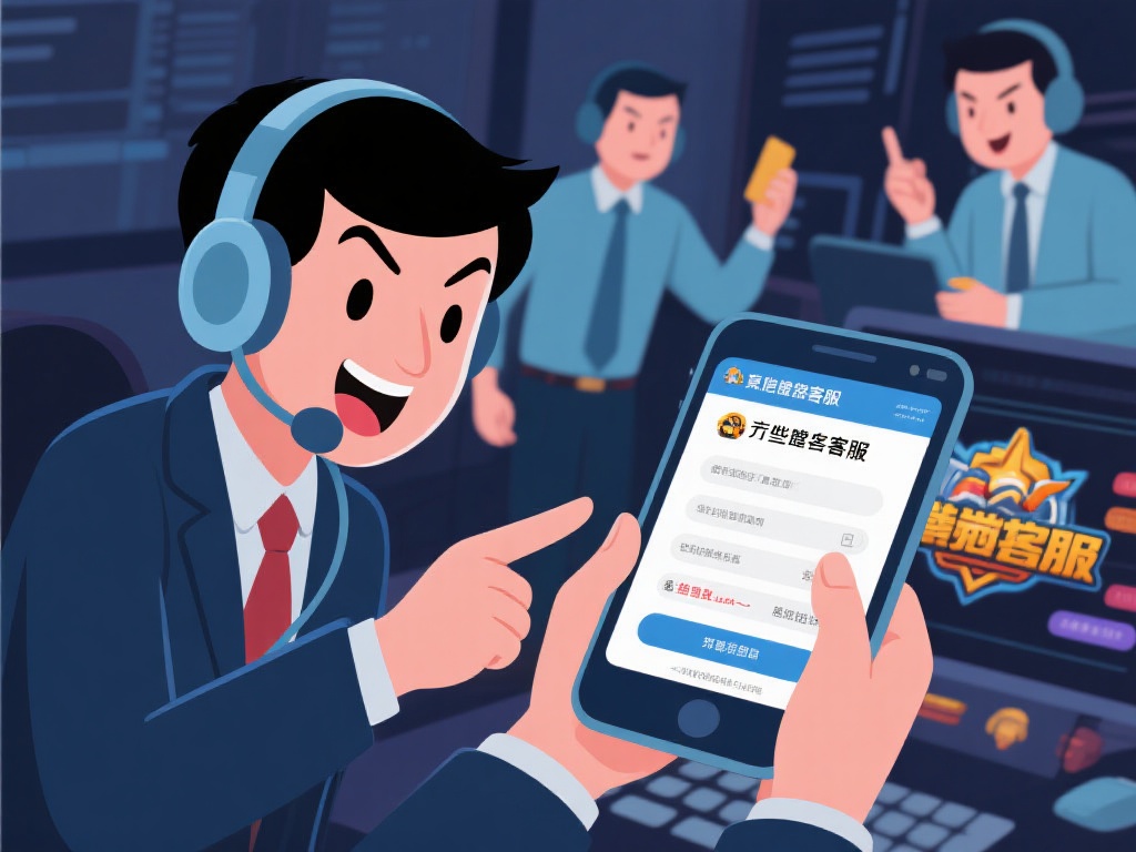 虚假客服套取信息
某些诈骗分子假扮客服人员，通过