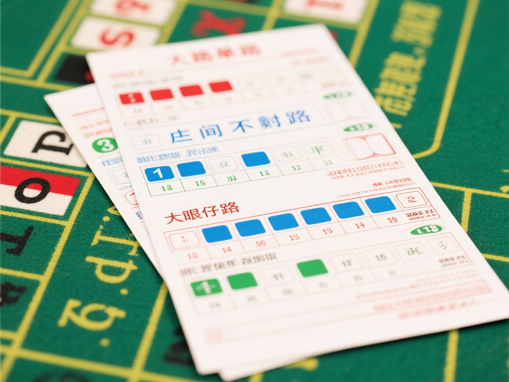 常见的路单类型包括大路、庄闲胜负路以及大眼仔路。不