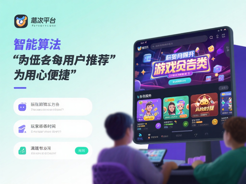 此外，平台通过智能算法为每位用户推荐合适的游戏类别