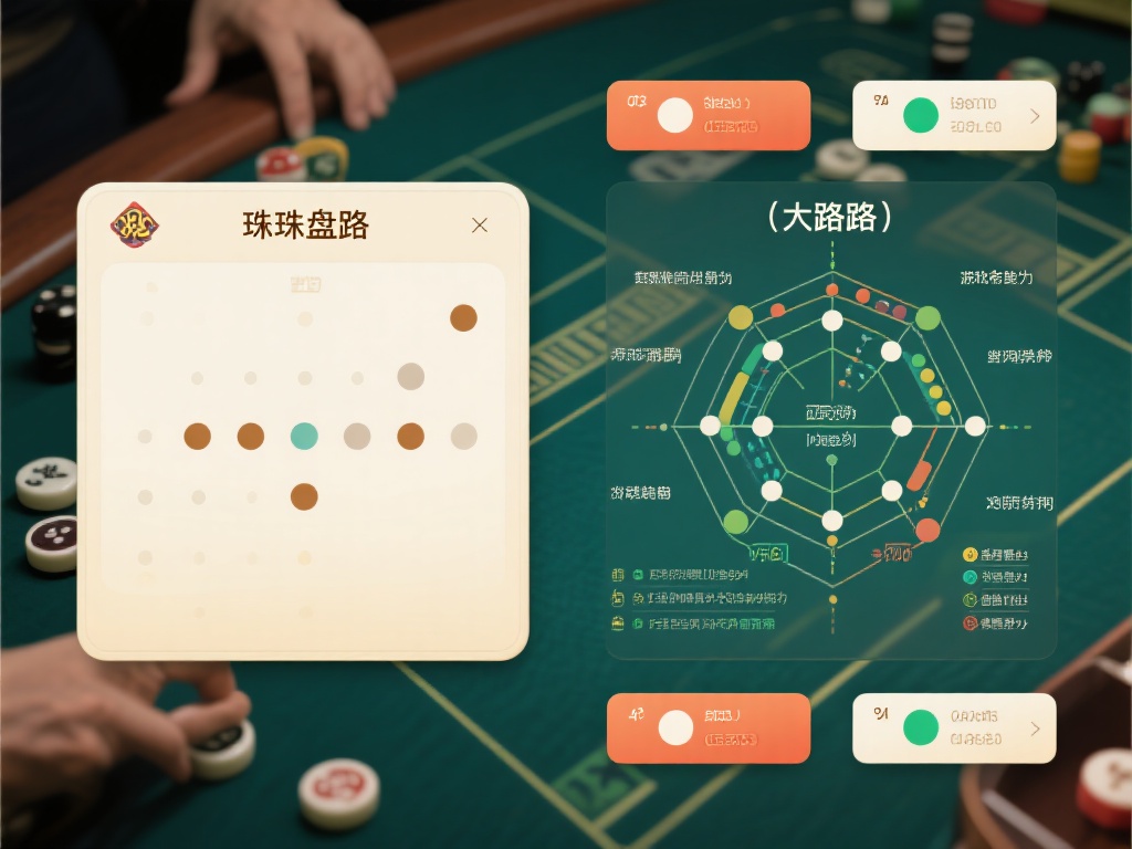 完全免费学会百家乐路单工具与实战技巧教程 例如,珠盘路通常以简单直观的小圆点记录每一局的结果