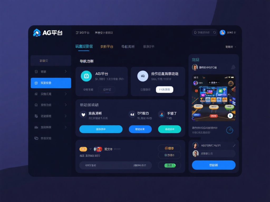 AG平台在界面的设计方面，以简洁和直观见长。从玩家