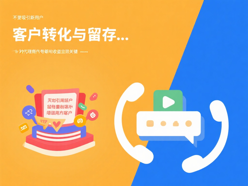 客户转化与留存
*不仅要吸引新用户，更重要的是留