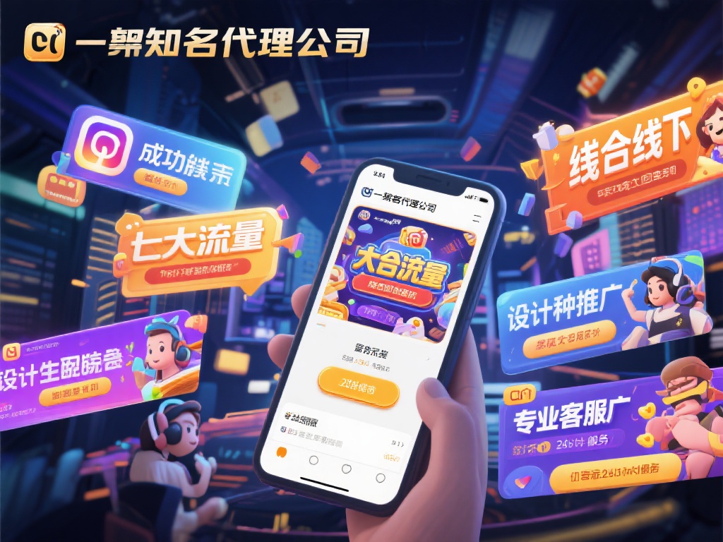 以某知名代理公司为例，其成功的秘诀在于结合线上线下