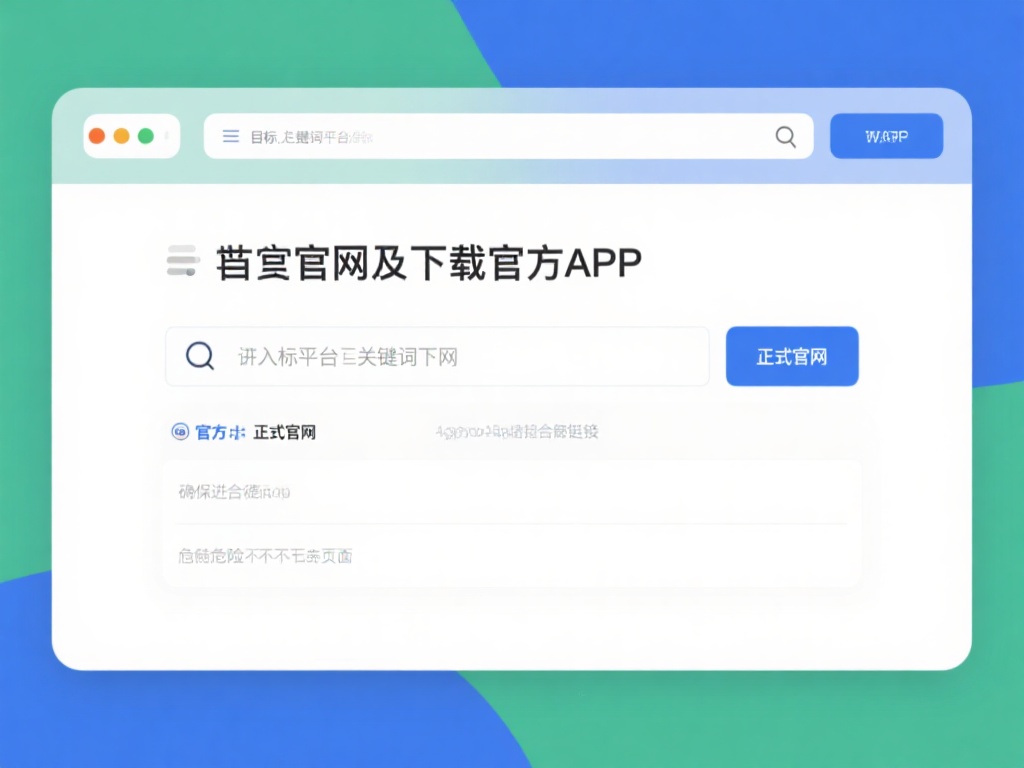 进入官网或下载官方APP
首先，在浏览器搜索关键
