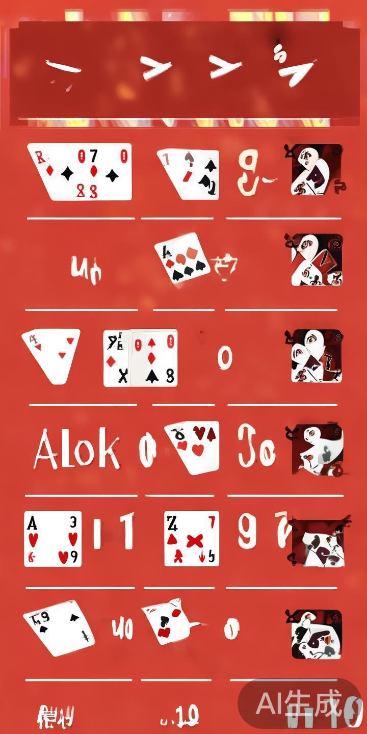 在百家乐中，牌的点数计算尤为关键。A牌视作一点，2