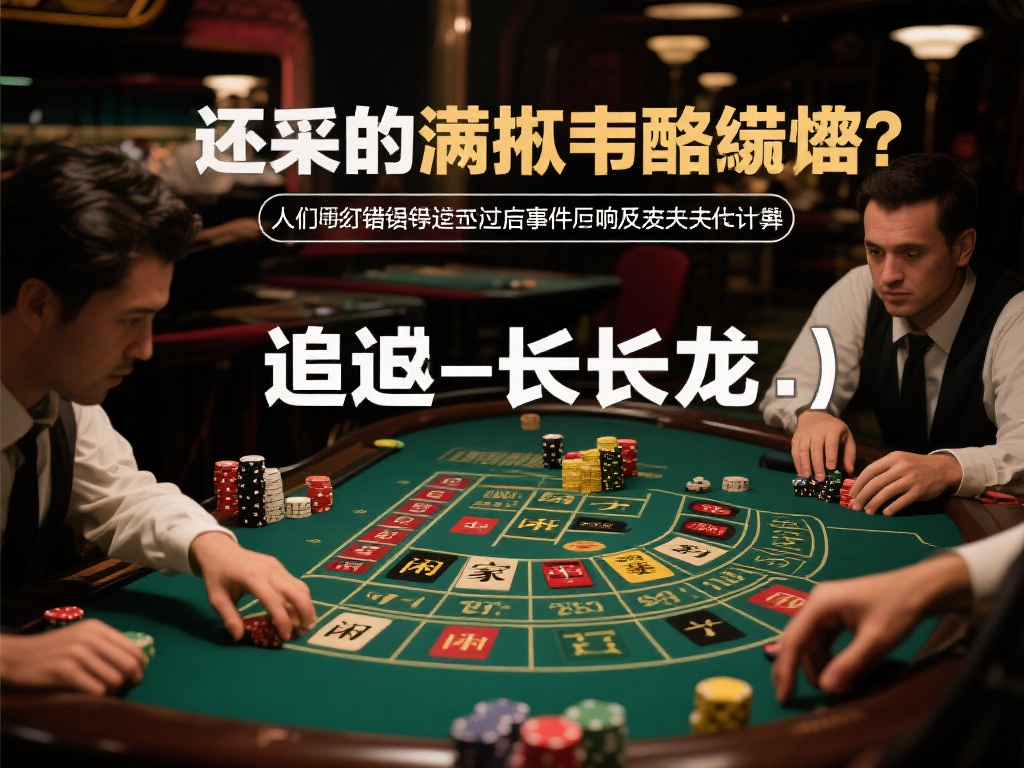 “科学胜于运气:深入解析百家乐追长龙的策略与数学逻辑” 所谓赌徒谬误,是人们错误地认为过去的事件会影响未来