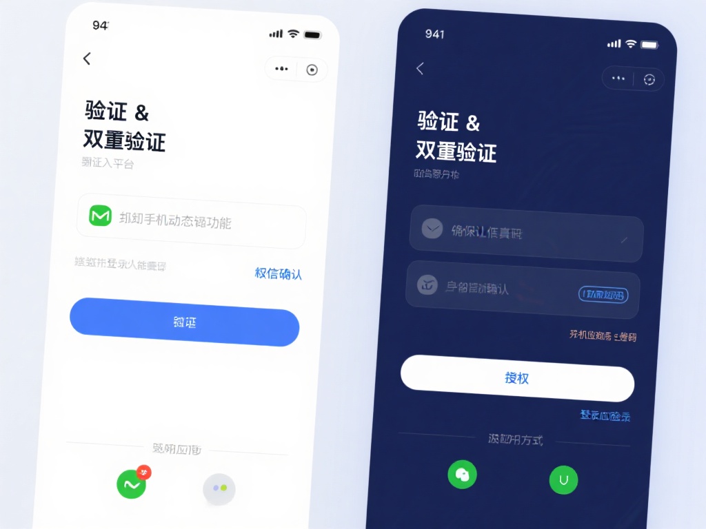 验证和双重认证的设置
当前很多平台会要求用户进行
